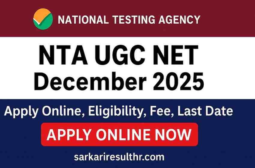 NTA UGC NET December Notification 2025