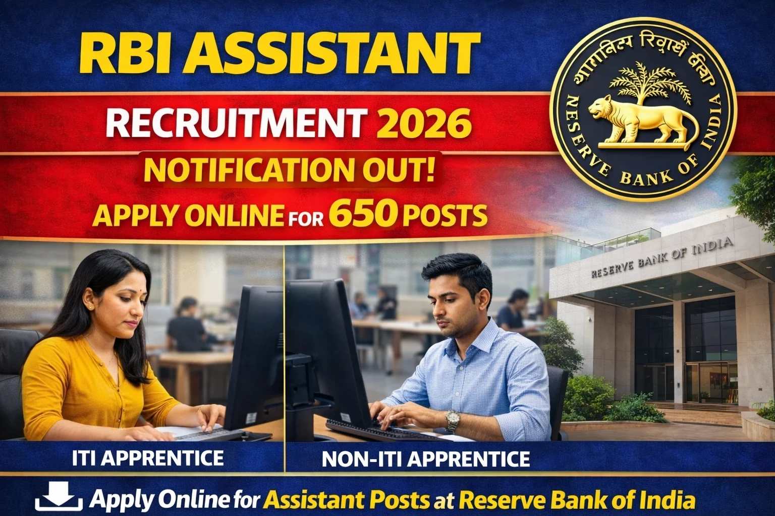 RBI Assistant Recruitment 2026
