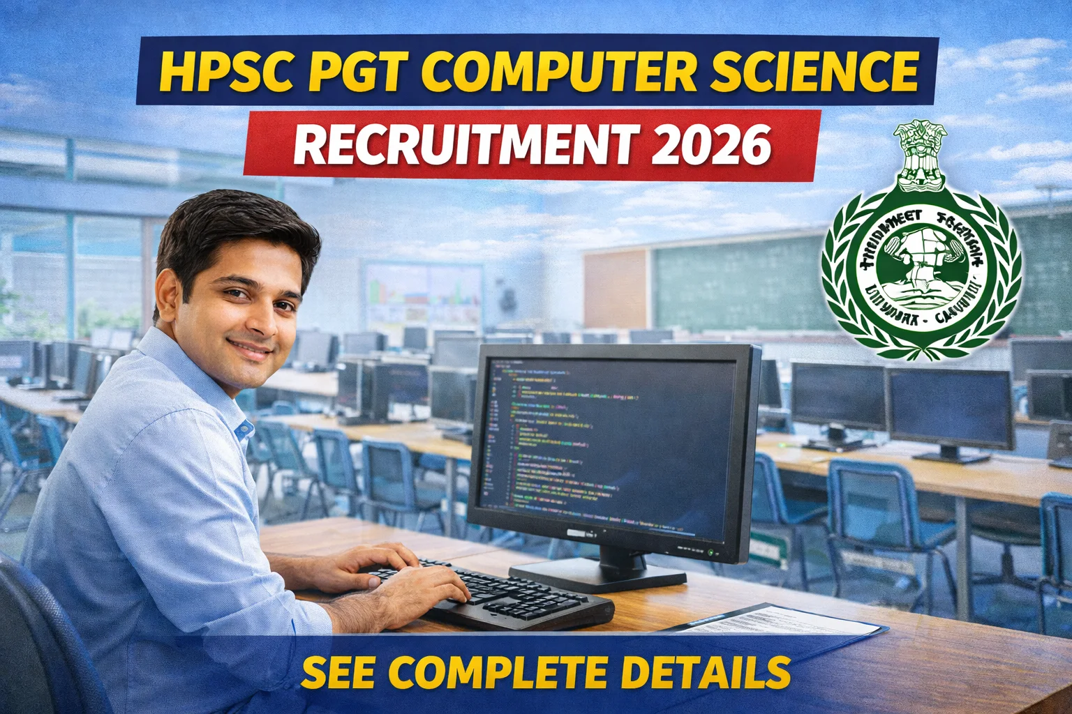 HPSC PGT Computer Science Recruitment 2026