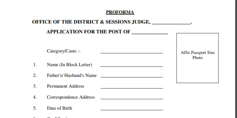  Palwal Court Clerk and Stenographer Posts Recruitment 2026 Application Form