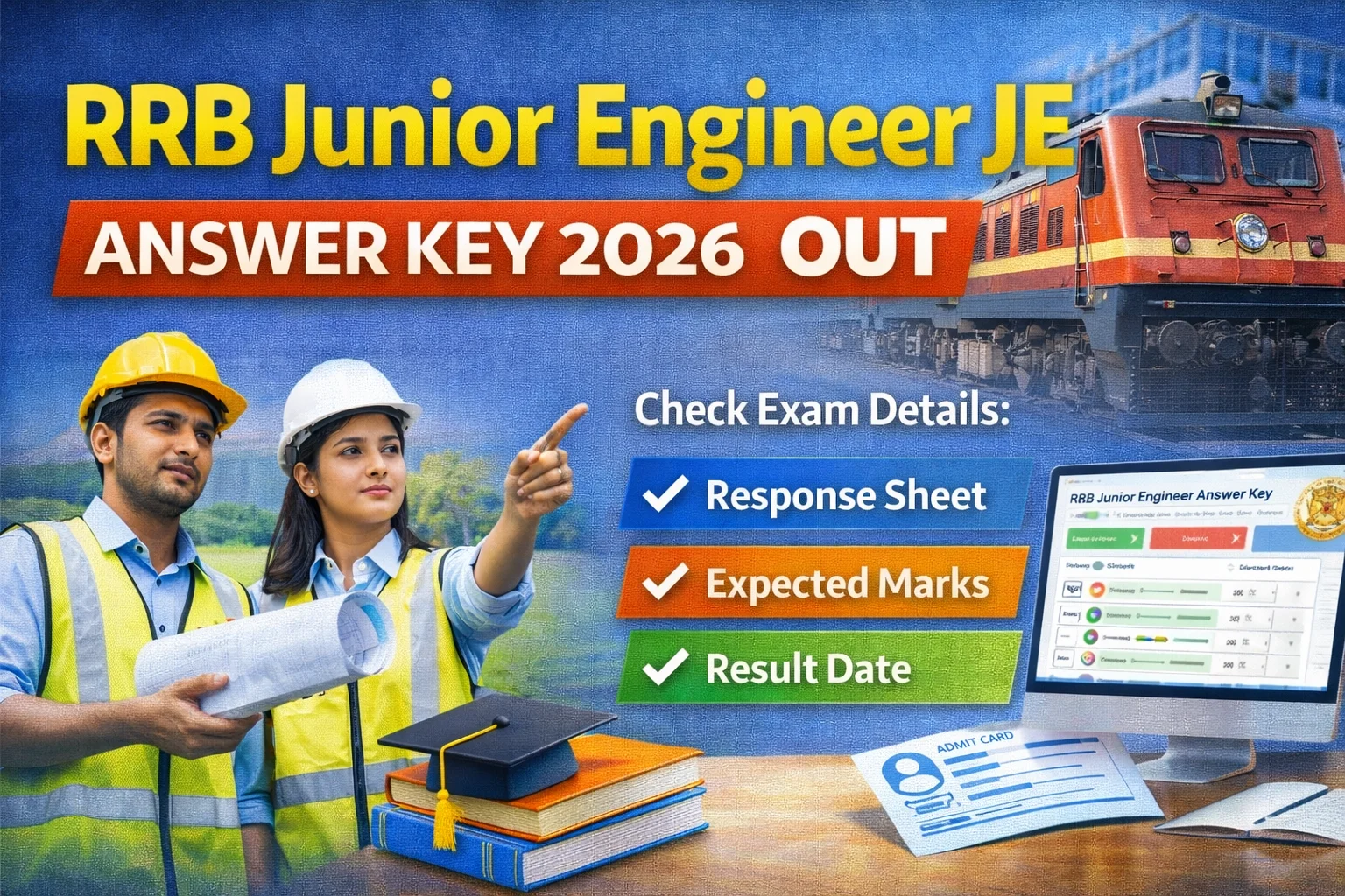 RRB Junior Engineer JE Answer Key 2026