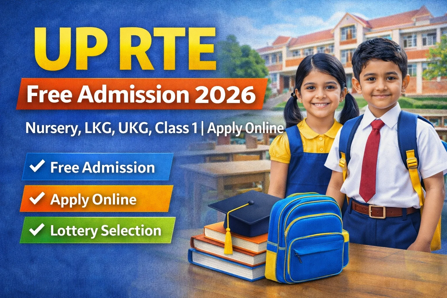 UP RTE Free Admission Online Form 2026