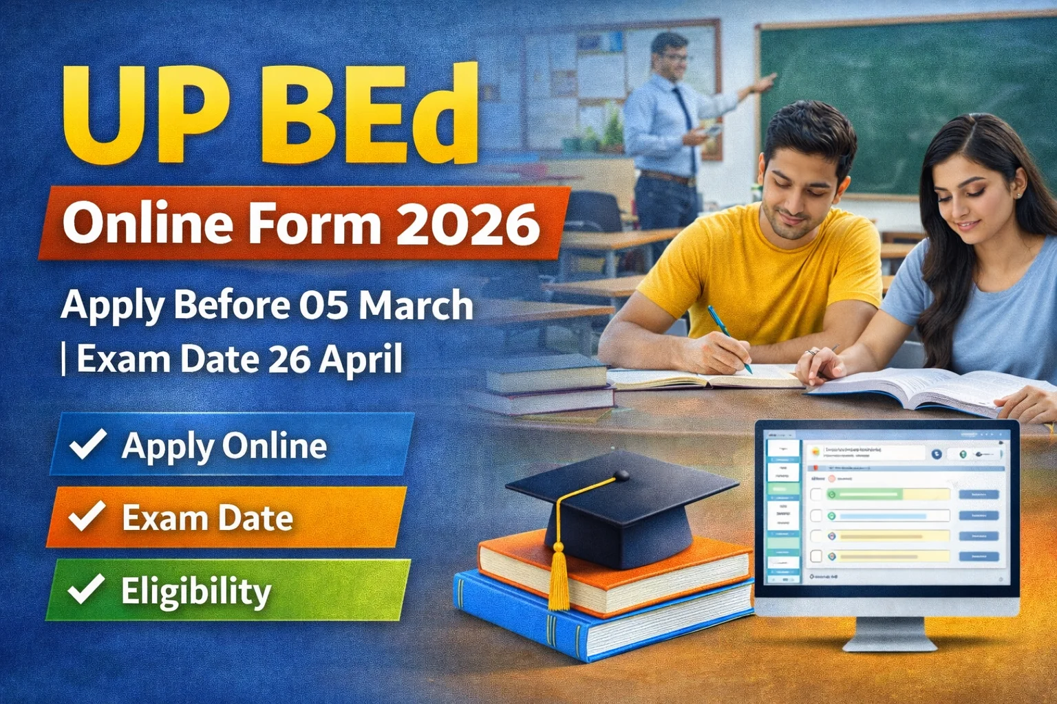 Uttar Pradesh B.Ed Online Form 2026