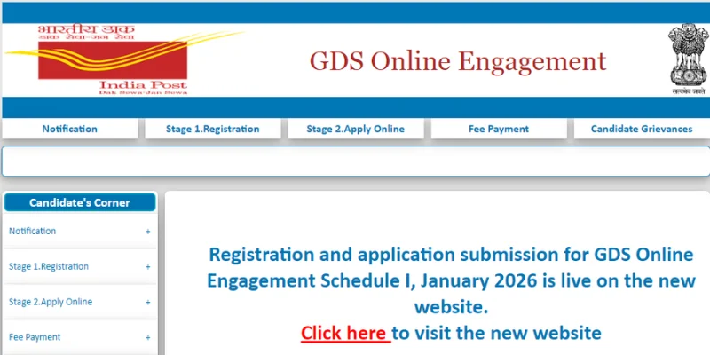 Visit India Post GDS Official Website